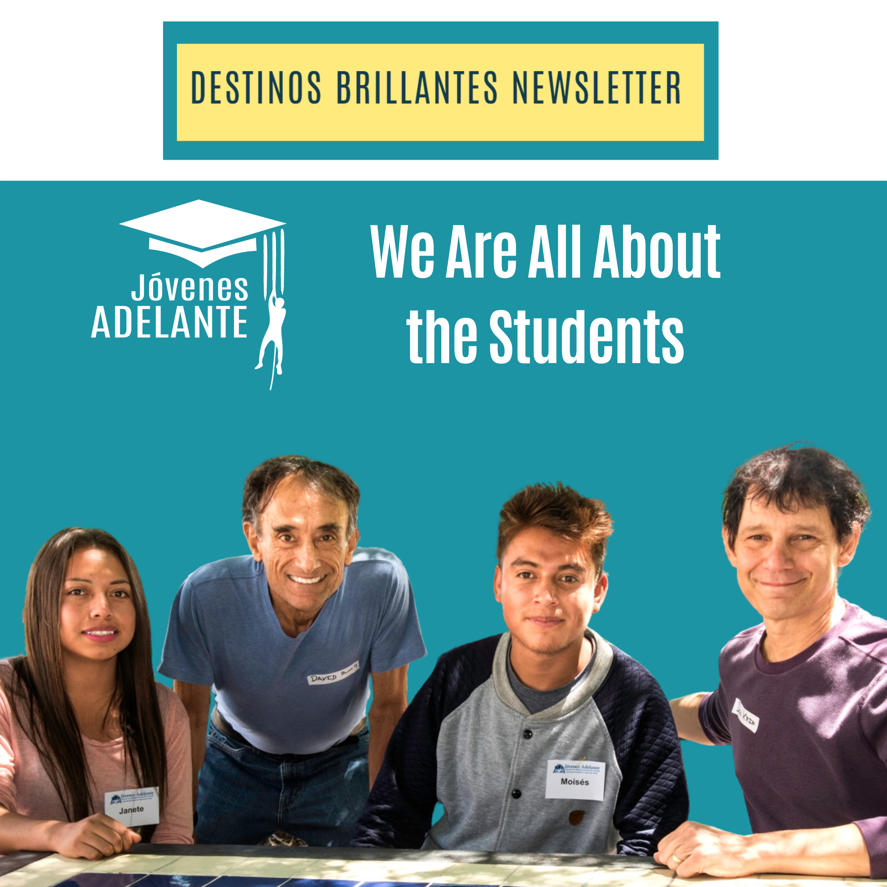 Jóvenes Adelante Destinos Brillantes Newsletter