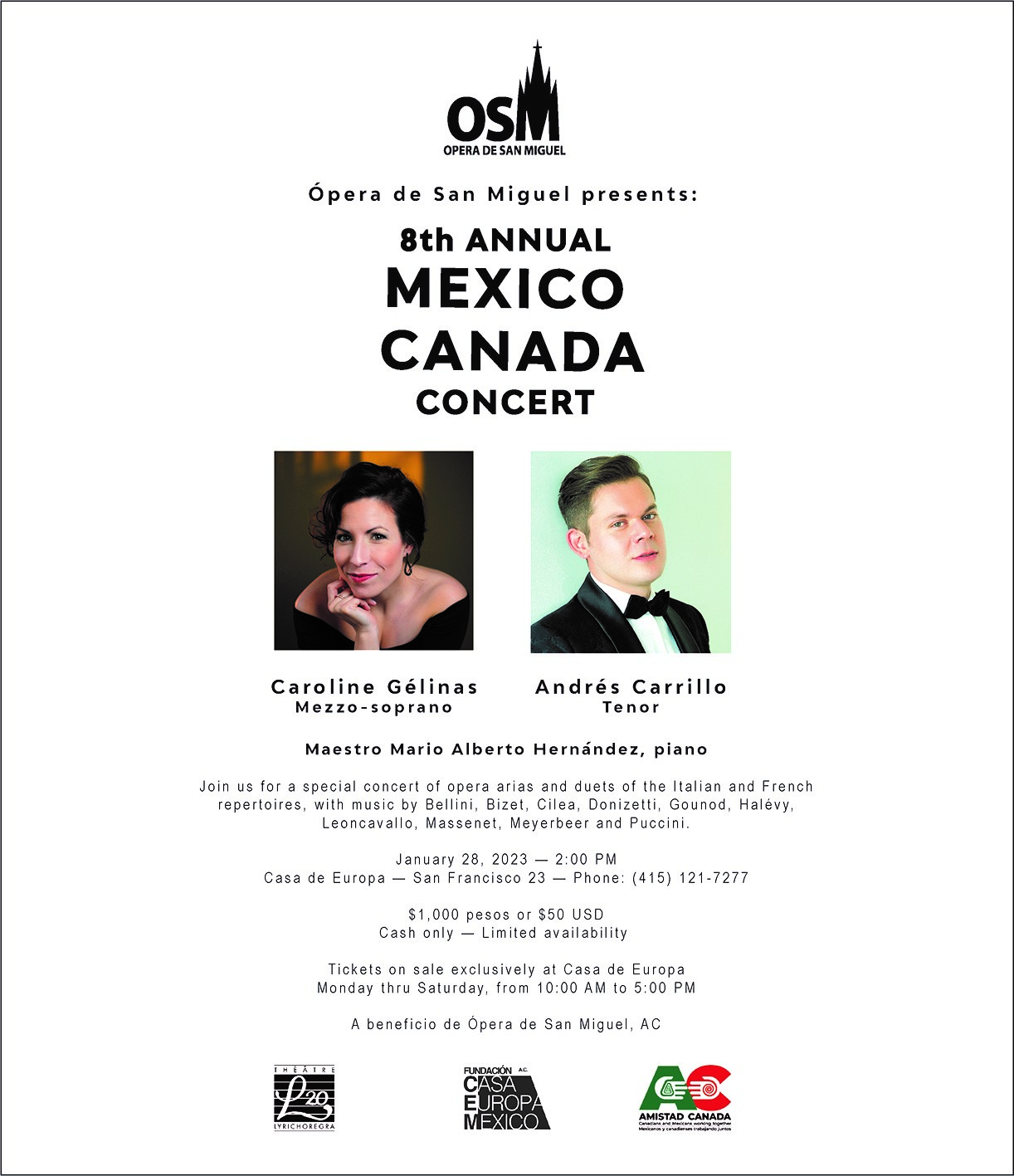 OSM- 8° CONCIERTO MÉXICO-CANADÁ