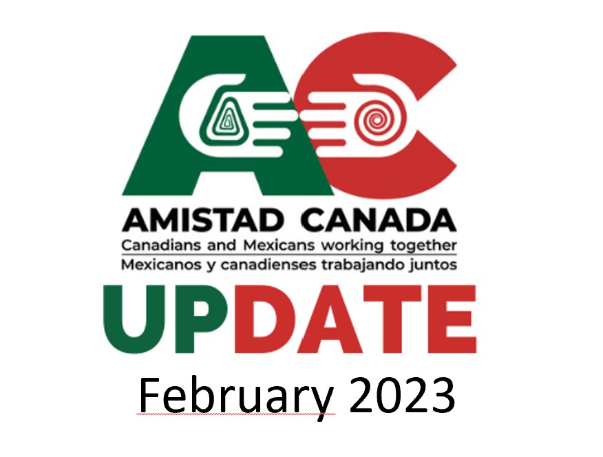 Amistad Canada UPDATE- February 2022