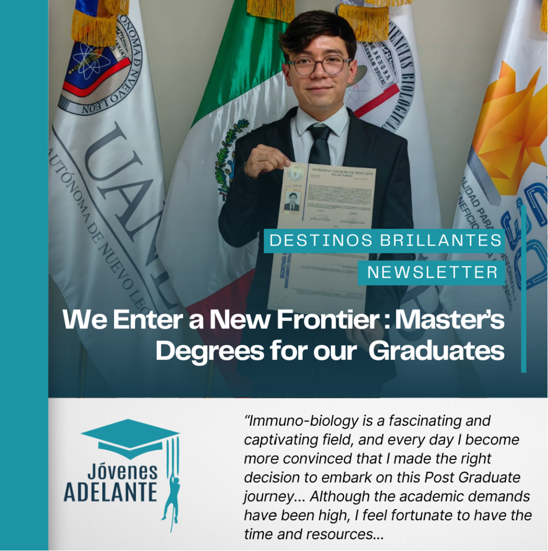JÓVENES ADELANTE- Master´s Degree