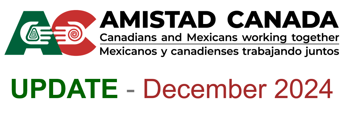 Amistad Canada UPDATE- December 2024