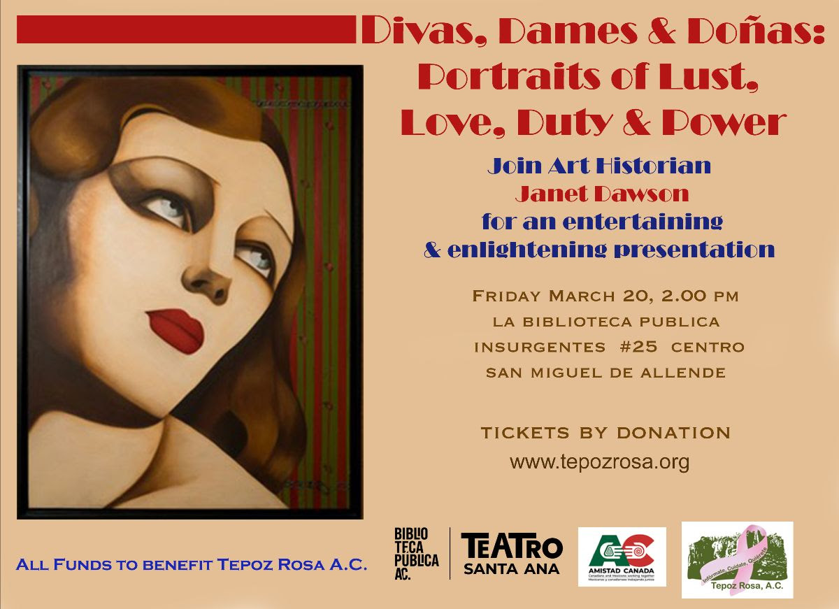 TEPOZ ROSA- Divas, Damas y Doñas